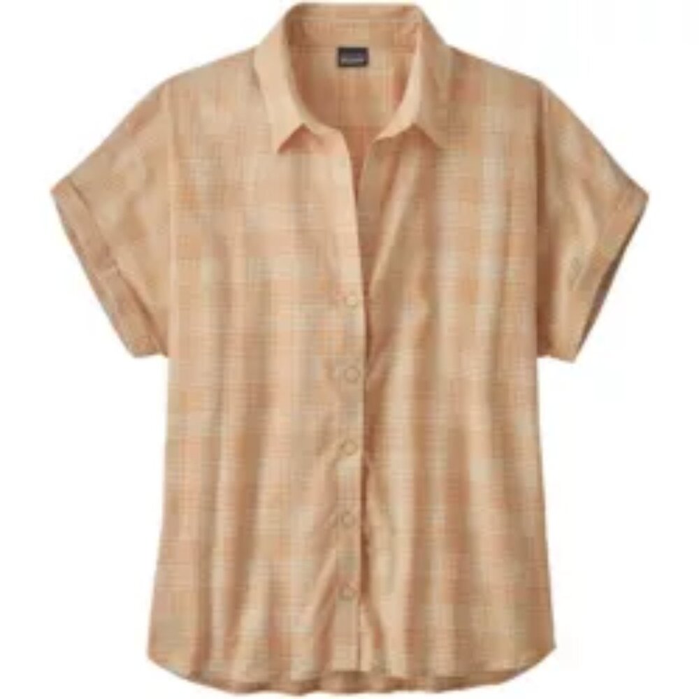 Women's Patagonia Lightweight A/C Shirt - Small Actions/ Wispy Green - XL - NWT